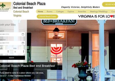 Colonial Beach Tech - Plaza Website